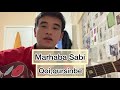 Qoi,qursinbe - Marhaba Sabi гитарада разбор аккордтар