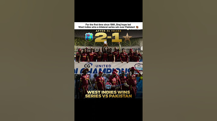 WEST INDIES WIN IT!* 🏏#shorts
