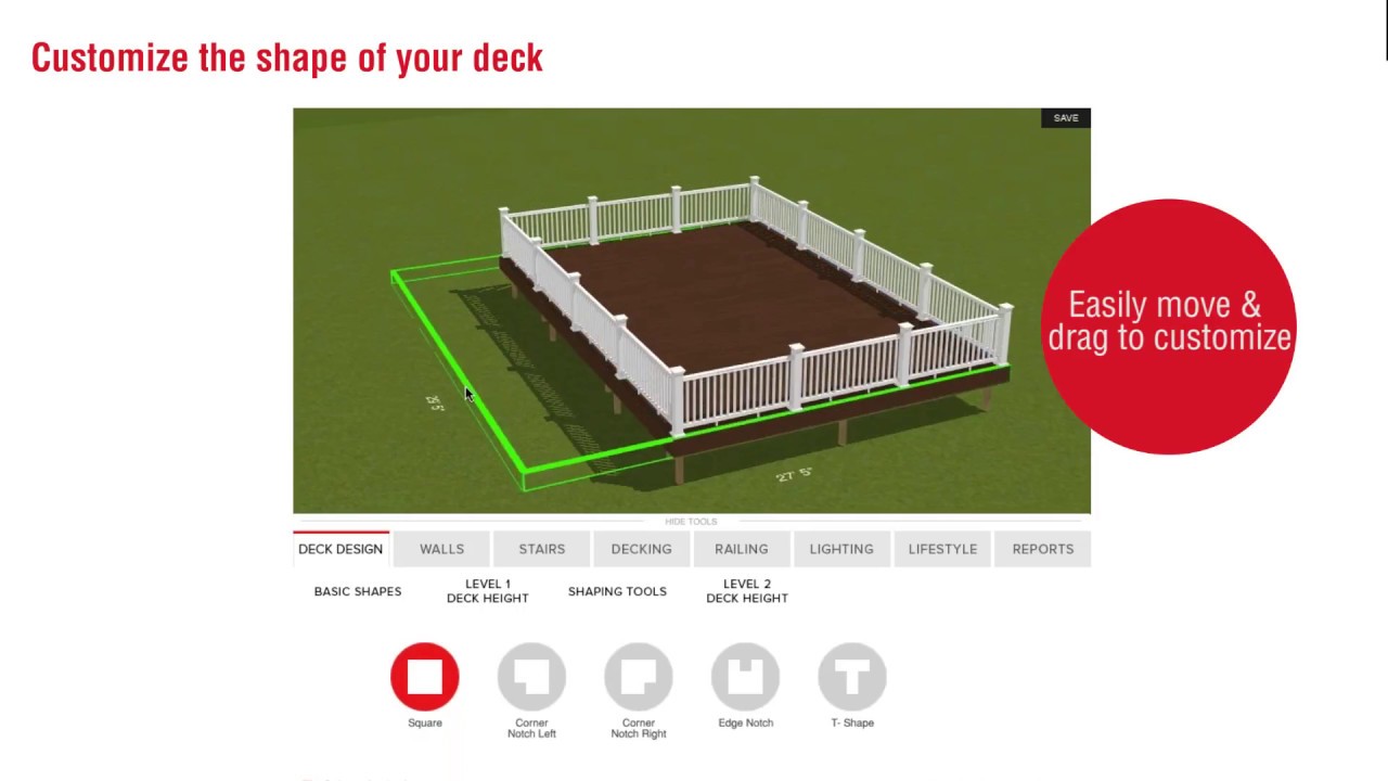 Mitek Deck Designer Software