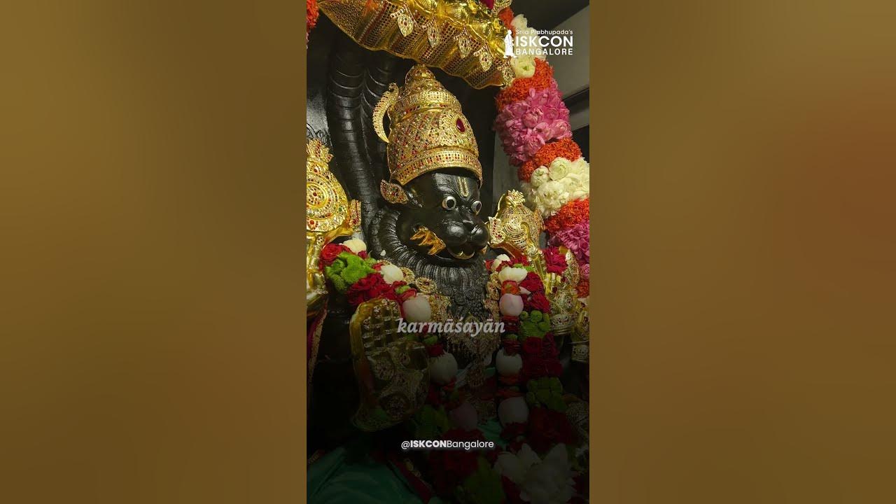 Om Namo Bhagavate Narasimhaya | Prayers to Lord Narasimha | Narasimha Jayanti | ISKCON Bangalore