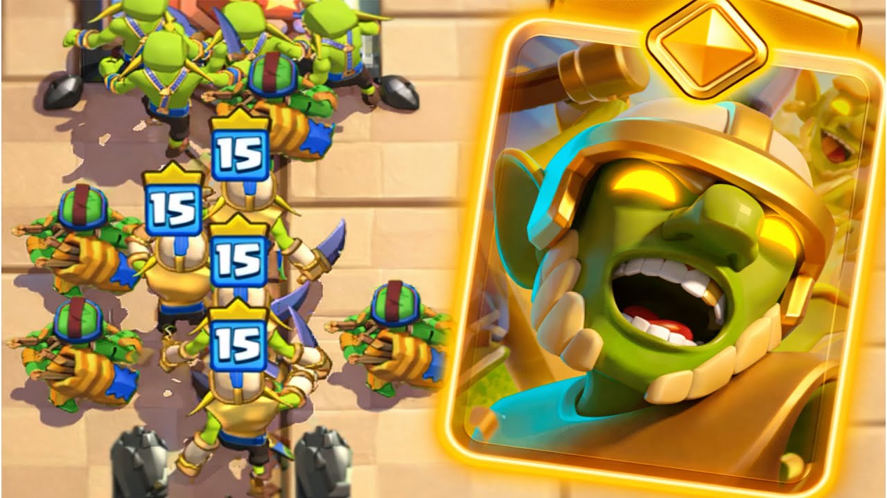 英雄哥布林降臨! 離譜的99.99%勝率!!! 剩下0.01%輸是因為斷網 【皇室戰爭】