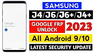 Samsung J4/J6/J6+/J4+/J8 frp bypass Android 9/10 (WITHOUT PC).