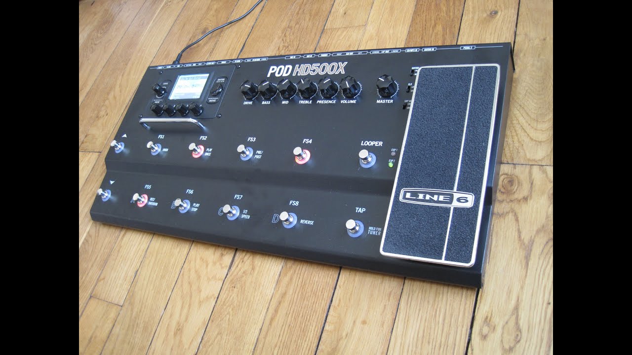 Как настроить Vocoder в Line 6 Pod HD 500 / How to setup Vocoder in Line 6 Pod HD 500