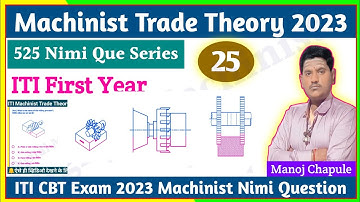 Milling Process 2023 | CBT Exam 2023 | Machinist Trade Theory Question 2023