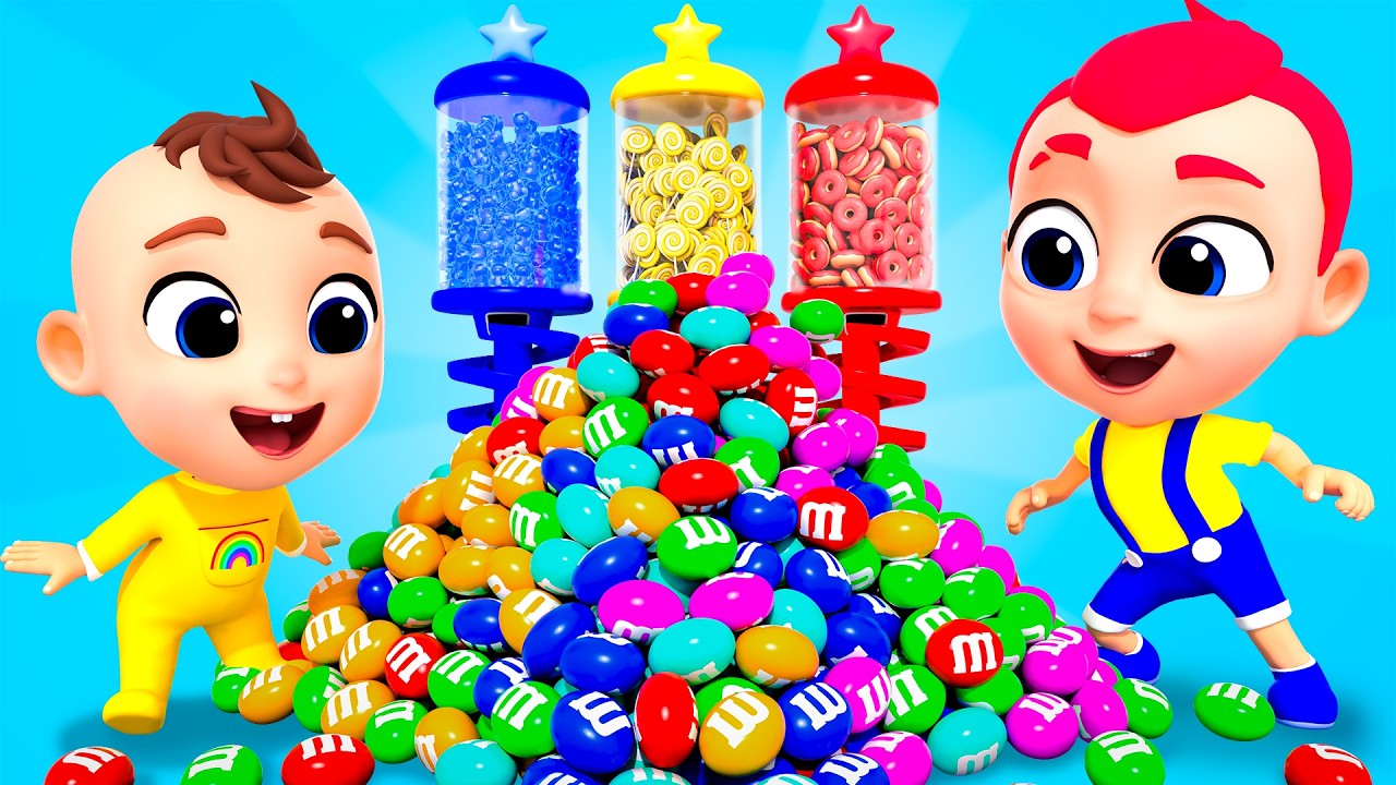 Colorful Gumball Machine + more Tinytots Nursery Rhymes & Kids Songs