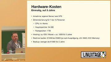 Grazer Linuxtage 2024 -  Freie Basis-Software für Unternehmen ohne Cloud