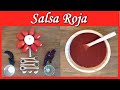 Como hacer Salsa Roja Mexicana