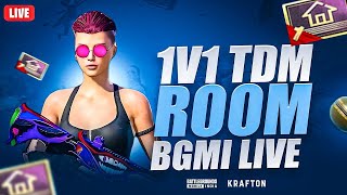 1vs1 tdm live room bgmi