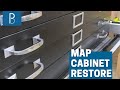 Map Cabinet Restoration #Shorts