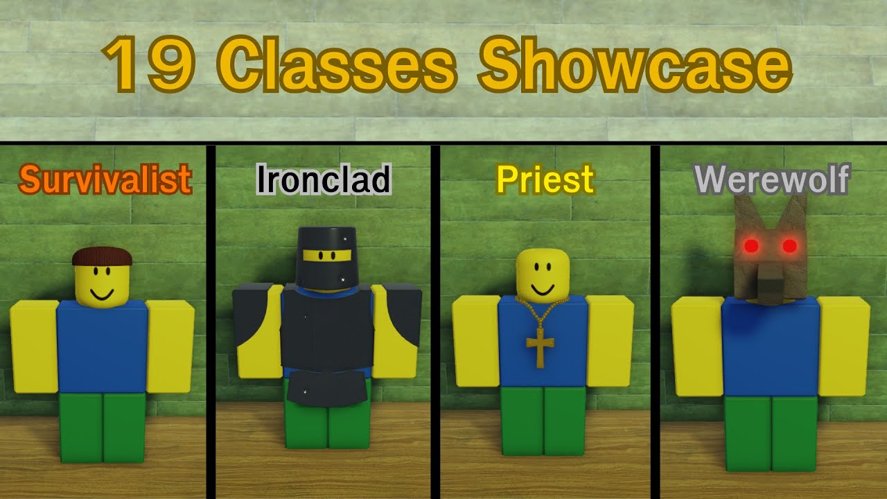 All 19 Classes Showcase in Dead Rails - YouTube