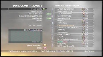 FREE TENTH PRESTIGE LOBBY( READ DESCRIPTION)