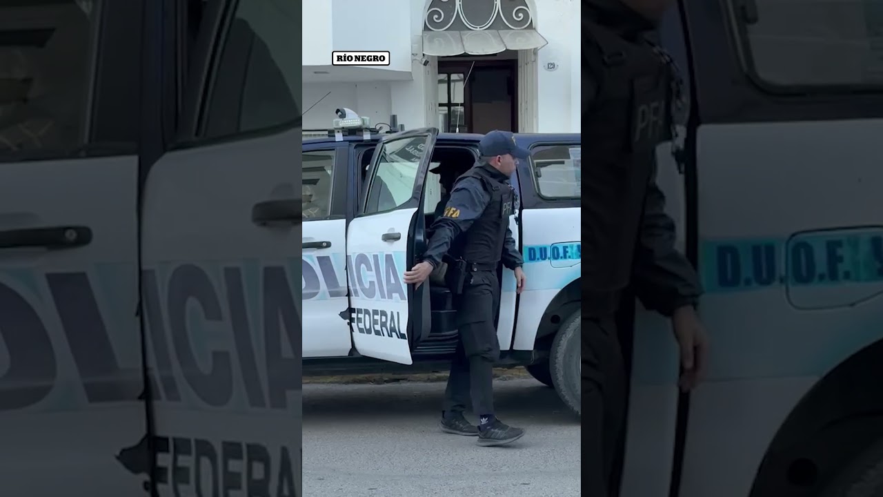 Exclusivo Diario RÍO NEGRO | Así trasladaban a Fred Machado a la cárcel de Viedma