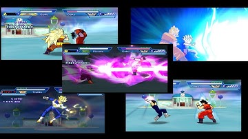 All characters special attack in dragon ball z shin Budokai 2