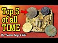 My Top 5 GREATEST Metal Detecting FINDS of All TIME Compilation