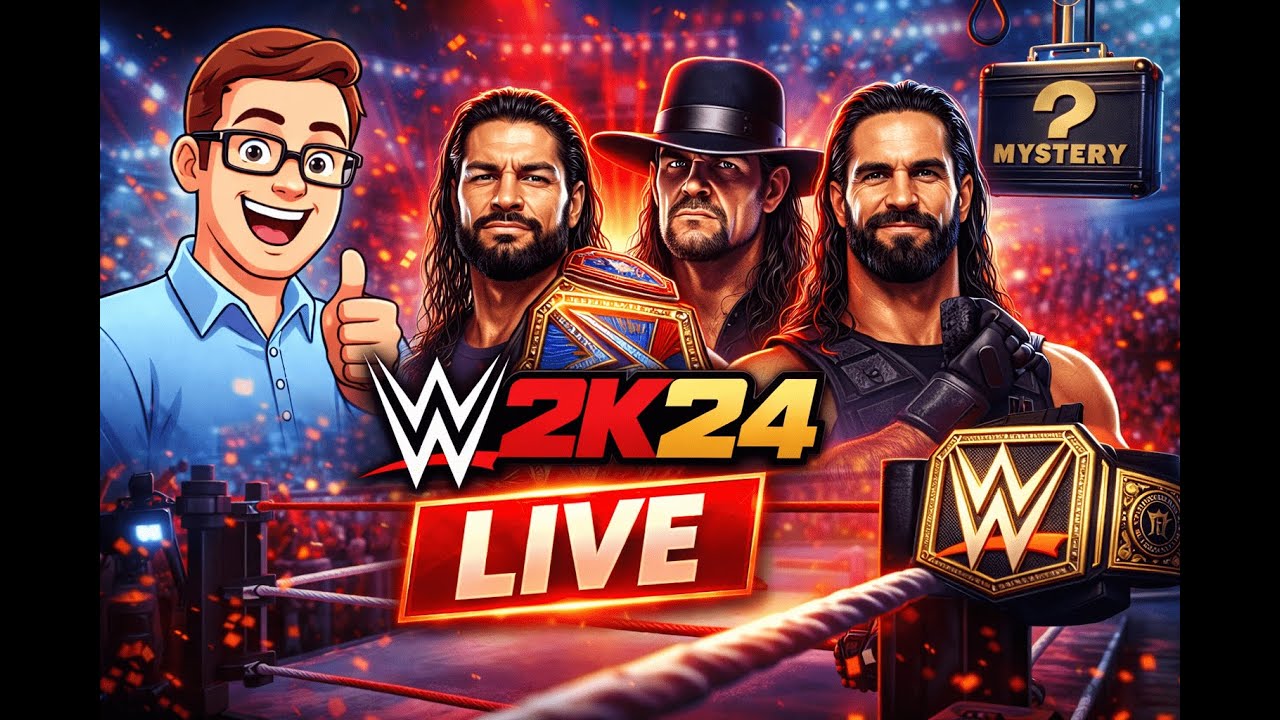 Dad is Chilling with WWE 2K24 Legends | Who's Next? (Portrait)