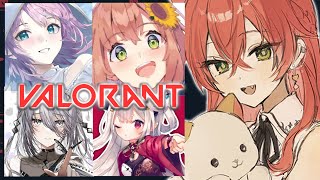 【 Valorant 】にじ女子VALOフルパっ！w/奈羅花先輩・ひまわり先輩・リリ先輩・ソフィ【にじさんじ/獅子堂あかり】