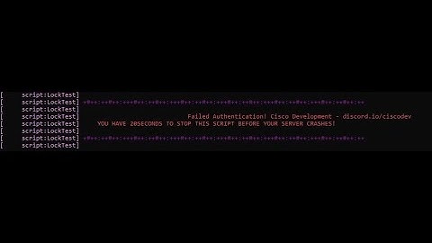 How to IP Lock FiveM Scripts by Cisco Development