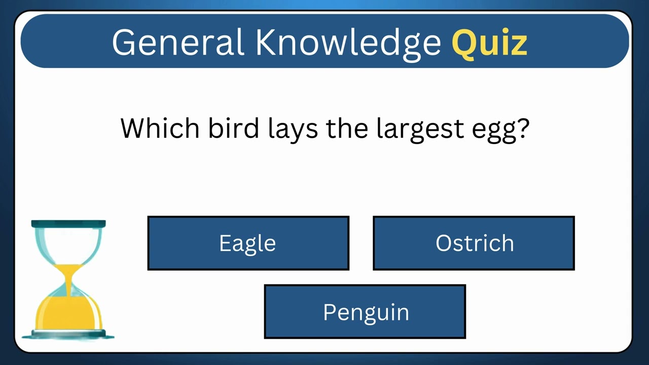 Test Your General Knowledge About Animals | IQ Challenger