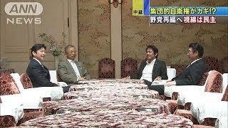 「集団的自衛権」がカギ？　野党再編にも微妙な影(14/05/12)