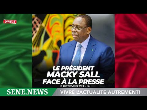 DIRECT : ÉDITION SPÉCIALE consacrée au Message à la Nation du président Macky Sall