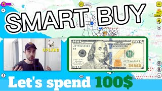 What can 100$ get you in Upland? Buy SMART not cheap! #uplandtips #upland screenshot 2