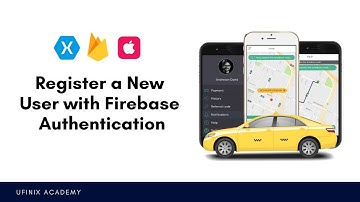 Register a new user with Firebase Authentication - Xamarin.iOS Uber Clone App