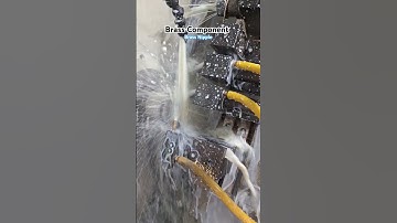 Precision brass component manufacturer CNC Brass Nipple #brass #brasscity #cnc #cncmachine #jamnagar