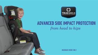 Graco TurboBooster LX High Back Booster Seat, Featuring TrueShield Side Impact Technology