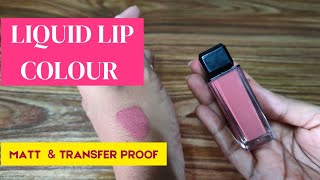 How to make water proof,transfer proof, matt liquid lipstick recipe #beautyproducts #skincare