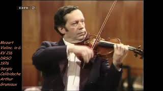 Arthur Grumiaux plays Mozart Violin Concerto KV216 in G - 3rd mvt