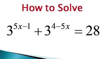 A quadratic equation disguised as an exponential equation - with multiple real roots