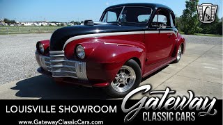 Athlete Statistics 1940 Oldsmobile Coupe, Gateway Classic Cars Louisville #2560 LOU