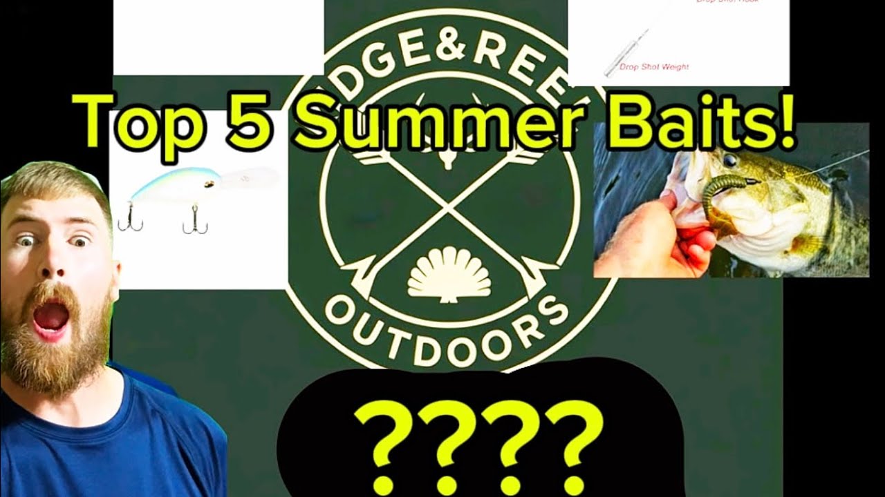Top 5 Baits for Late Summer Bass Fishing 🎣 | Catch More Bass Now