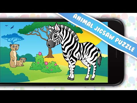 Animal jigsaw puzzles for kids