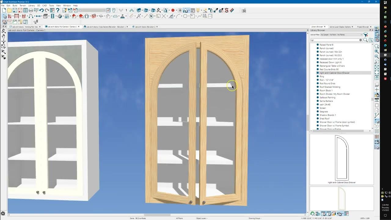 with Arched Doors Chief Architect YouTube