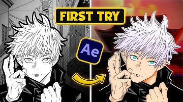 How I Made Manga Animation Using After Effects