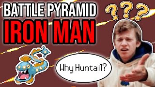 THE BATTLE PYRAMID IRON MAN WITH HUNTAIL??? | Pokemon Emerald