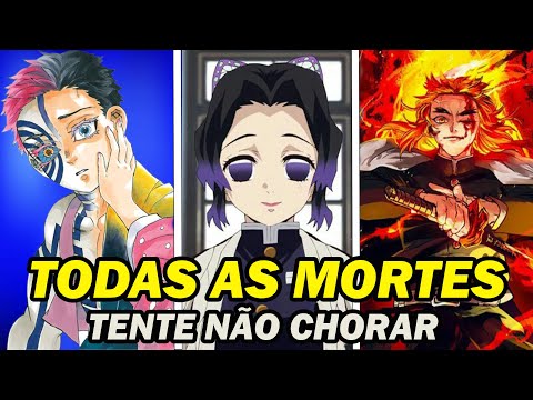 TODAS AS MORTES EM KIMETSU NO YAIBA - (DEMON SLAYER)