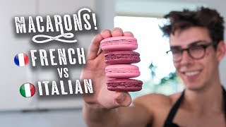 French vs Italian Macarons  Which is best and why!  Topless Baker