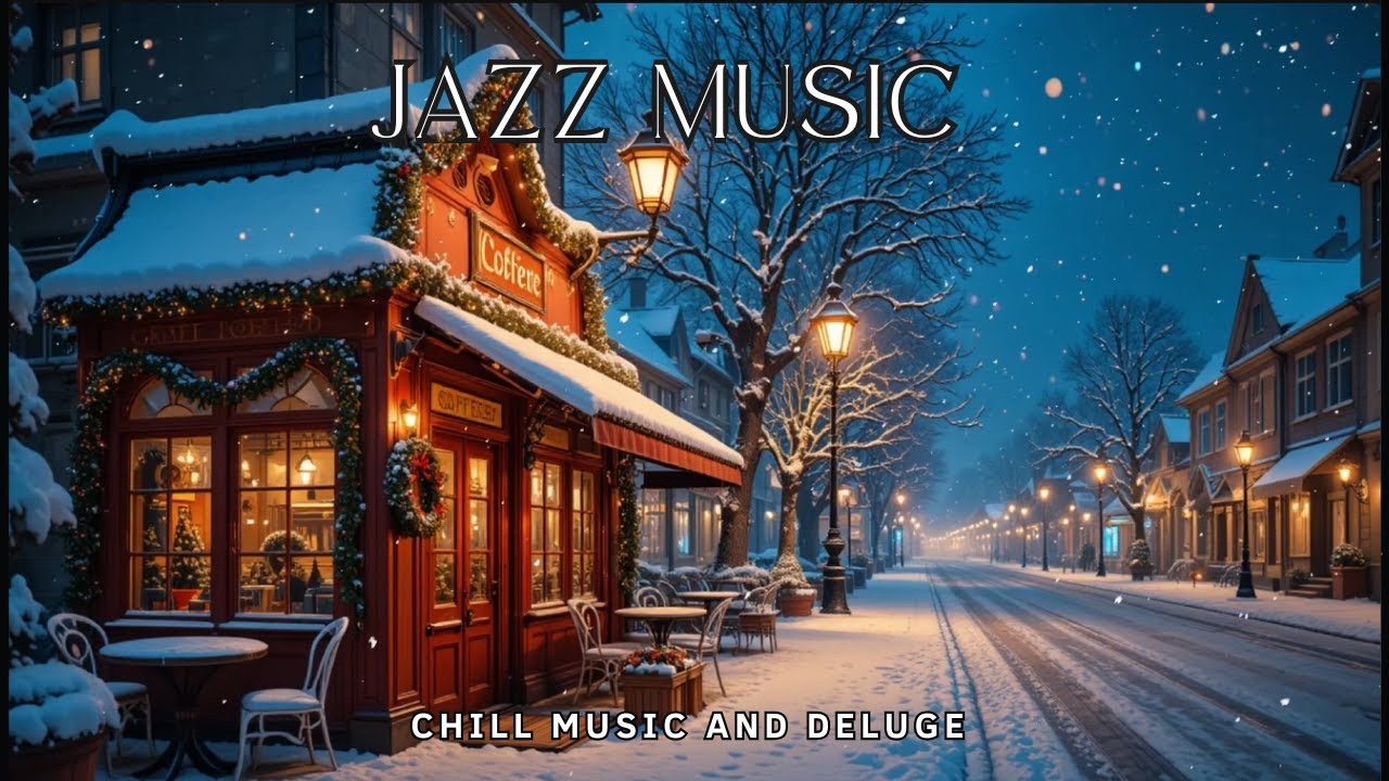 Jazz Café 🎄 A Small Bar Where December Feels Soft Again – Warm Jazz for Calm Holiday Nights