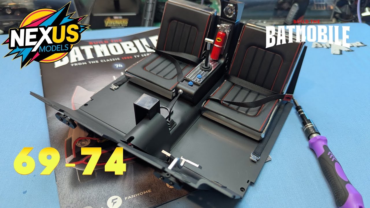 Fanhome Batmobile 66 Build Pack 14 (Issues 69 to 74) - YouTube