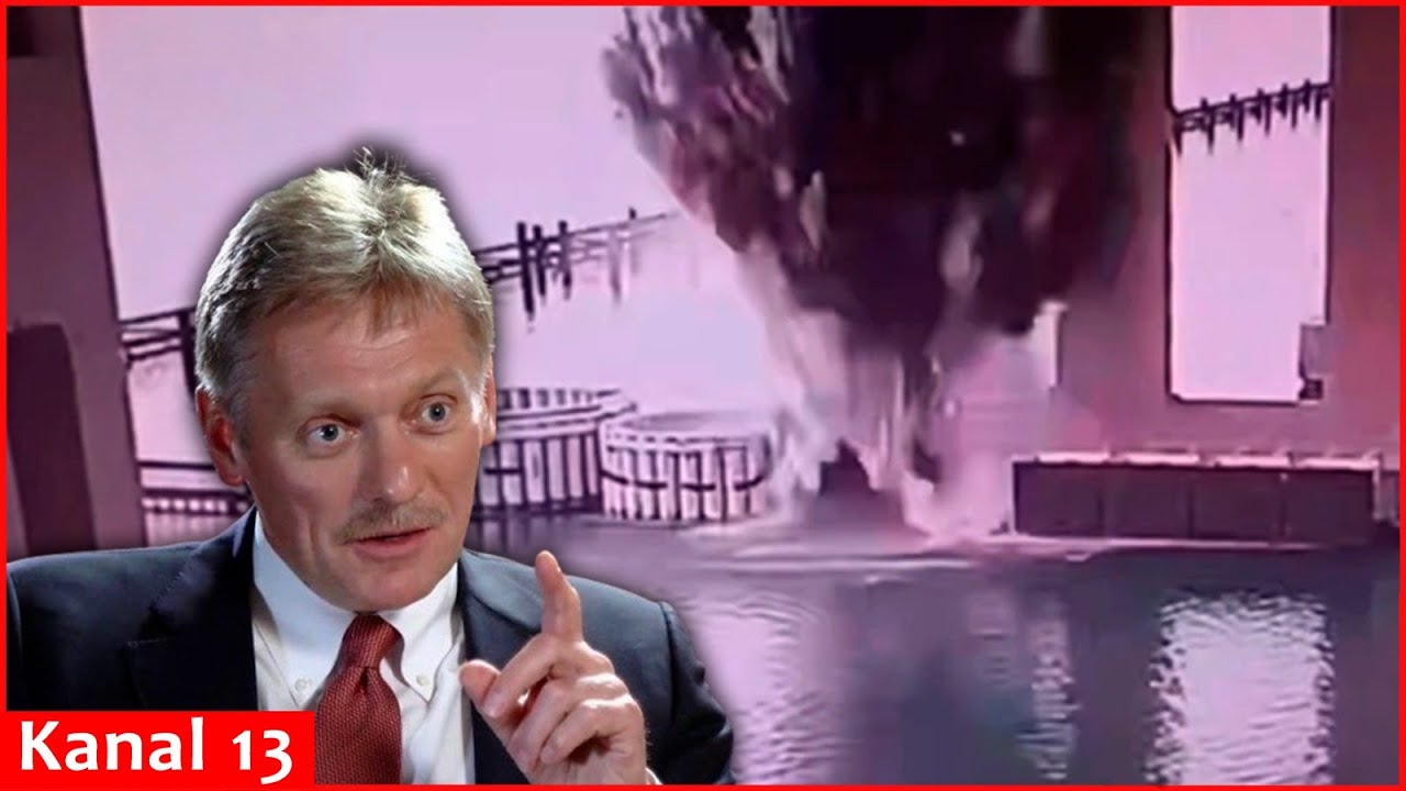 Kremlin confirms explosion at Kerch Bridge that links Russia to Crimea ...