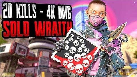 20 KILLS & 4K DAMAGE WRATH GAMEPLAY | INSANE APEX LEGENDS HIGH KILL MATCH