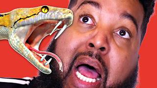 she pranked him snake