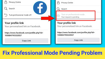Facebook Professional Mode Request Pending Problem।Fix Facebook Professional Mode Pending Problem