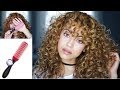 Why I Use The Denman Brush | Curly Hair