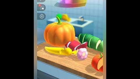 ASMR Slicing all levels gameplay game android IOS #shorts