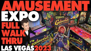 Amusement Expo Full Walk Thru - Arcade Industry Tradeshow