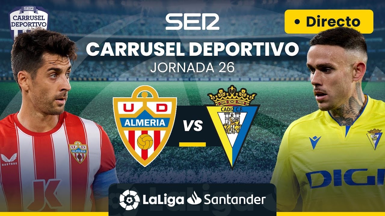 Partidos de ud almeria contra cádiz club de fútbol