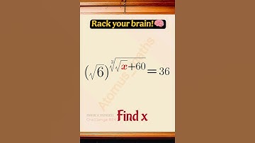 Power and exponent—Challenge 024 #viralmath #exponentialequations  #mathschallenge #mathsproblems